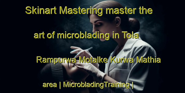 Skinart Mastering master the art of microblading in Tola Rampurwa Motalke Kurwa Mathia area | MicrobladingTraining | MicrobladingClasses | SkinartTraining-India